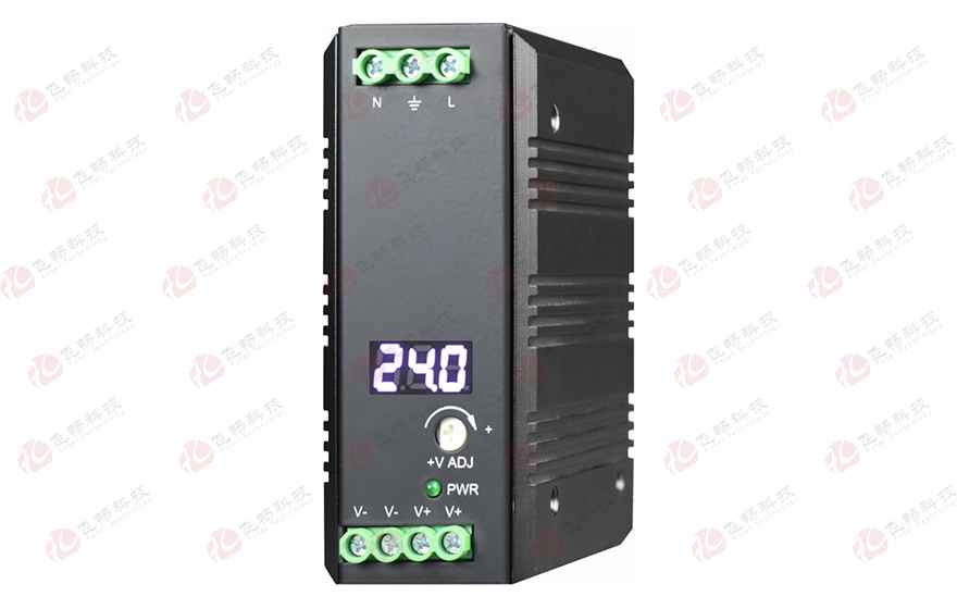 HJCA16海角官网科技-工业级导轨式 AC220V转 DC12V2A/DC24V1