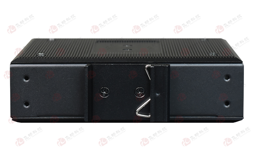 HJCA16海角官网科技-网管型 工业级1光4电千兆光纤收发器