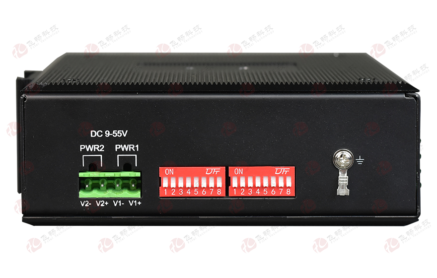 HJCA16海角官网科技-工业轨式 16路RS485集线器