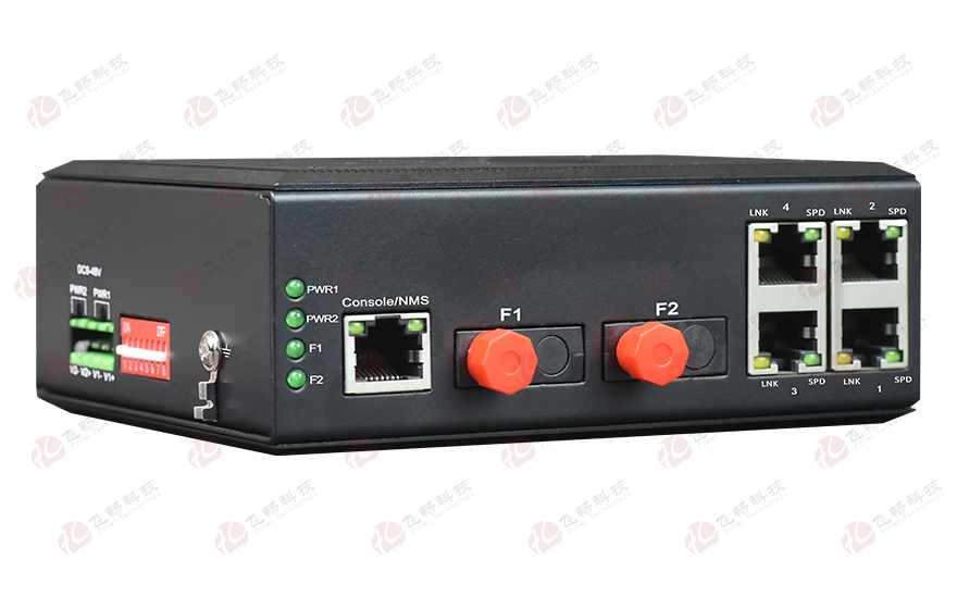 HJCA16海角官网科技-4U机框式 网管型 4千兆电+2路千兆光 环网91海角社区下载