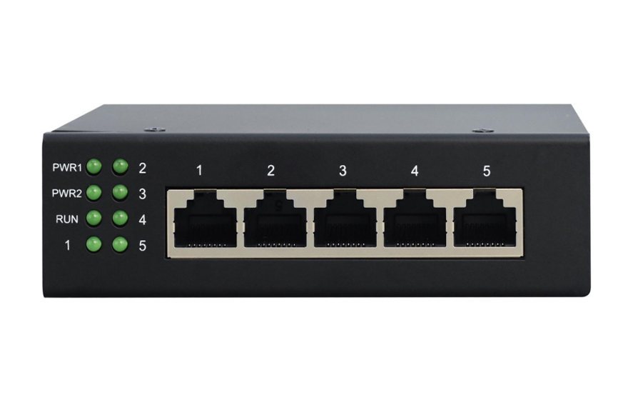 HJCA16海角官网科技-钢壳桌面式 5路千兆电 91海角社区下载(5-12V供电)